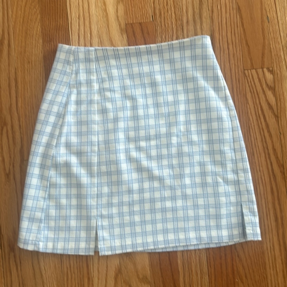 Brandy Melville Tartan Plaid mini skirt